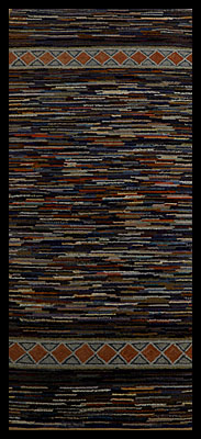 American Hooked Rug Runner