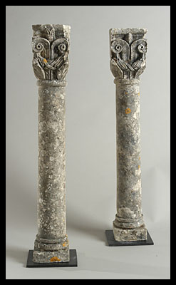 Pair of Miniature Corinthian Columns
