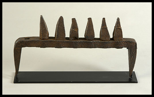 Sculptural Iron Comb
