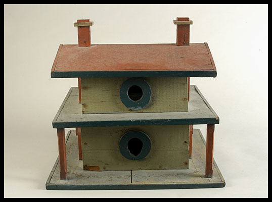 Polychromed Birdhouse