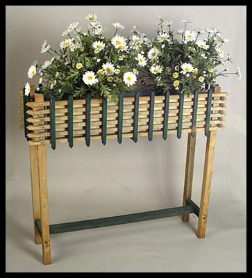 Flower Stand with Original Paint