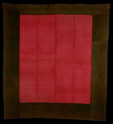 Pink and Green Quilt